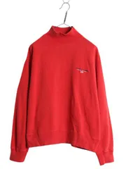 【お得なクーポン配布中!】 90s ポロスポーツ ラルフローレン スウェット レディース L オールド POLO SPORT ポロ トレーナー 裏起毛 星条旗 ワンポイント ハイネック