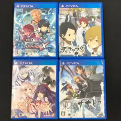 中古 PSVita 電撃文庫 デュラララ!! デート・ア・ライブ 東京ザナドゥ 4本セット