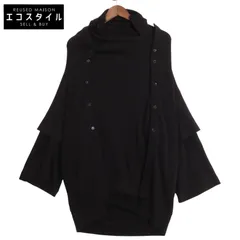 Yohji Yamamoto ヨウジヤマモト FE-T29-076 ﾌﾞﾗｯｸ 変形 ﾚｲﾔｰﾄﾞ ｼﾞｬｹｯﾄ 2 - メルカリ