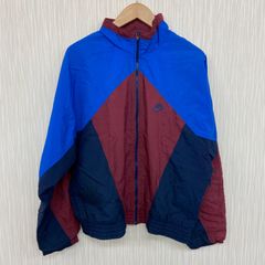 NIKE　90s　ナイロンジャケット　銀タグ　刺繡ロゴ　Mサイズ