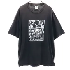 アルスタイルアパレルアンドアクティブウェアー プリント 半袖 Tシャツ XL ブラック ALSTYLE APPAREL&ACTIVEWEAR メンズ 古着 【240509】 メール便可