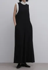 新品 未使用 タグ付き ADORE アドーア UNiPH ユニーフ トリプルツイストハイネックコンビネゾン オールインワン ノースリーブ 531-4240979 黒 白 ブラック ホワイト サイズ1 レディース 夏 ゴーゴー古着マルイ北千住店 No.819Y久