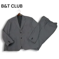 B&T CLUB ビーアンドティークラブ サカゼン 春夏★ ストレッチ イージー セットアップ スーツ Sz.X3 メンズ 大きいサイズ