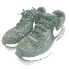 ◇ NIKE ナイキ エアマックス エクシー CD5432－003 ブランドロゴ スニーカー サイズ25.0 ブラック レディース E 【1307040047453】