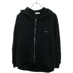 BALENCIAGA バレンシアガ 16AW ジップアップスウェットパーカー 482205 TYK30 ブラック XSのサムネイル