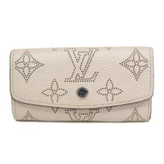 ルイ・ヴィトン(Louis Vuitton) マヒナ ミュルティクレ4 M80990 メンズ,レディース レザー キーケース ピンクベージュ