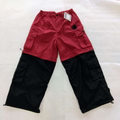 ガルフィー 　パンツ　 L（中型犬サイズ）　黒×赤　カーゴパンツタイプ　2way    Galfy's Pants