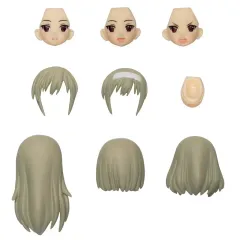 【中古】ドールアクセサリー アサルトリリィ＆カスタムリリィ用 ヘッドパーツセットTYPE-B(亜麻色) 「カスタムリリィ」