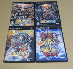 スーパーロボット大戦OG スーパーロボット大戦OG外伝 スーパーロボット大戦MX スーパーロボット大戦IMPACT PS2ソフト 4点セットまとめ売り
