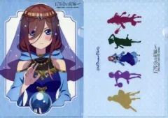 【中古】クリアファイル 中野三玖 A4クリアファイルセット 勇者 「五等分の花嫁∽×カラオケの鉄人」
