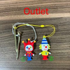 ティーキーパーマスコット付き 【Outlet】バーディ79 癒し ゴルフ ラウンド用品 カラフル ラウンド小物 ピエロティー かわいい