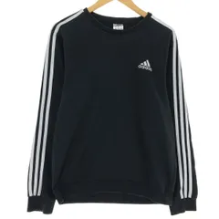 古着 アディダス adidas ワンポイントロゴスウェットシャツ トレーナー メンズM相当/eaa468957