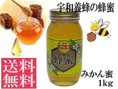 みかん蜜1kg 非加熱 生はちみつ 国産 純粋 送料無料