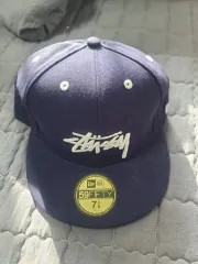 激レア STUSSY×NEWERA コラボ キャップ 折れクラウン 9FIFTY 激レア】STUSSY NEW ERA コラボキャップ - メルカリ
