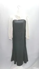 ◇ ⊂ ROPE PICNIC ロペピクニック 長袖 ロング ワンピース サイズ38 ブラック レディース E  【1412260026789】