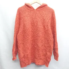 ◇ ⊇ KBF アーバンリサーチ 長袖 セーター サイズF オレンジ系 レディース E  【1409240013914】