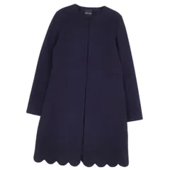 極美品 ヨーコチャン YOKO CHAN コート ロングコート ノーカラー ウーのサムネイル