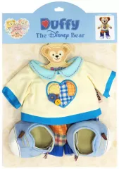 【中古】ぬいぐるみ ダッフィー コスチュームセット(ぬいぐるみ用衣装) 「ダッフィーのハートウォーミング・デイズ2019」 東京ディズニーシー限定
