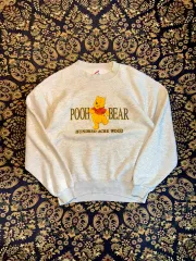 90sジャージス クマ プーさん ヴィンテージスウェットシャツ