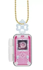 【中古】食玩 キーホルダー 1.リンクルン(キュアピーチ) 「MINI CHARM COLLECTION4 PRECURE ALLSTARS」