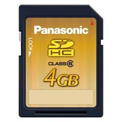 SDHC メモリーカード 4GB RP-SDV04GK1K