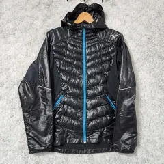 Mizuno ダウンジャケット Lサイズ ネイビー 吸湿発熱】WINDSTOPPER イエローナイフダウンジャケット