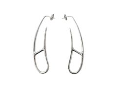 エルメス　シルバー925　シェールダンクル　パンク　ピアス　箱付
