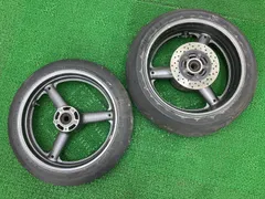 suzuki、隼、ハヤブサ純正、前後ホイル、タイヤおまけ、 SUZUKI GSX1300R 隼 hayabusa 前後ホイール取り外し Removing