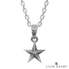 ライオンハート ハワイアン ミニ スター ネックレス サージカルステンレス316L シルバー 星 金属アレルギー対応 メンズ ブランド LION HEART