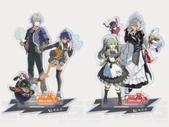 ゼンレスゾーンゼロ・公式　ゼンレス・ゼンゼロ・ZZZ　アクリルスタンド（新エリー都 園遊会）アキラ＆リン　カリン＆リナ