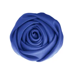 K18WG 薔薇トップ兼ブローチバラマットエレガントつや消し