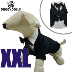 DOGGY DOLLY ドギー・ドリー ペット服 犬服 フォーマルスーツ タキシード ブラック XXLサイズ ペット用品 新品未使用