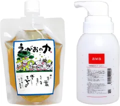 えがおの力 200ml/ エコロジー泡ボトル350ml お試し  植物由来 洗剤のサムネイル