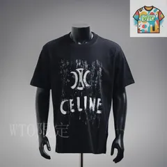 【今日WTO】Celine 2025SS アンティークロゴプリント 半袖 T シャツ-EH67