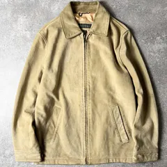 00s BANANA REPUBLIC サテン ライナー 本革 スエード レザー ジャケット S / 00年代 バナナリパブリック 革ジャン スイングトップ