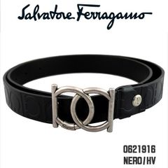 Salvatore Ferragamoベルト ダブルガンチーニバックル新品未使用 楽天市場】フェラガモ ベルト メンズ リバーシブル ダブル