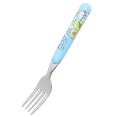 【メール便】すみっコぐらし キッズフォーク フォーク かわうそとすみっコキャンプ サンエックス スケーター 幼児 子供 キャラクター グッズ 