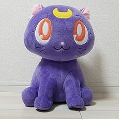 미소녀 전사 세일러 문 엄청 봉제 인형 루나 약 36cm