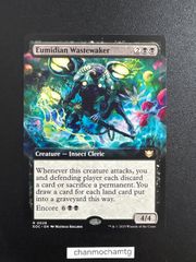 m15364 EN (028)■拡張アート■《ユーミディアンの荒地起こし/Eumidian Wastewaker》[EOC] 黒R