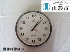 掛時計　丸形　ジェコー株式会社 　【R5-018】