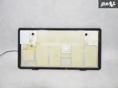 普通車用（中型LED）｜製品情報｜光るナンバープレートの