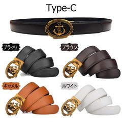 メンズ　ベルト　オートロックベルト　本革　穴無しベルト　自動ロックベルト　オートロック式ベルト　穴なし　ヴィンテージ　龍　おしゃれ かっこいい 高級 スポーツ　TypeC