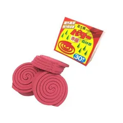 【新品・7営業日以内発送】児玉兄弟商会 4971833010145 パワー森林香 赤箱 30巻入【沖縄離島販売不可】のサムネイル