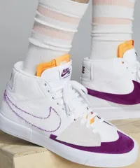 NIKE SB Blazer Mid Edge Lakers DA2189-100 ナイキ エスビー ブレザー ミッド エッジ レイカーズ US10 28cm