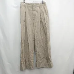 ◇ Θ JOURNAL STANDARD ジャーナルスタンダード 無地 ワイドパンツ サイズ38 ダークグリーン系 レディース E  【1504210001042】