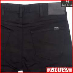 PS Paul Smith ポールスミス Mサイズ ブラック スキニーパンツ ストレッチ入り 黒デニム風 メンズ パンツ_ウエスト73cmから77cm一覧←SEULB屋着古← NR4397のサムネイル