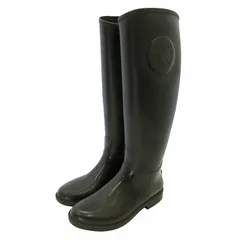 □激レア□ EMPORIO ARMANI ロングブーツ ブラック 1528A