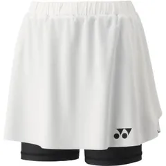 YONEX　ヨネックス　ウィメンズ　スカート（インナースパッツ付）ホワイト　26181　011　★10000