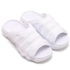 [ナイキ] エア モア アップテンポ スライド  [AIRMORE UPTEMPO SLIDE] ホワイト/ホワイト FD9883-101 ナイキジャパン正規品 (商品種類を選択するとサイズが表記されます）のサムネイル