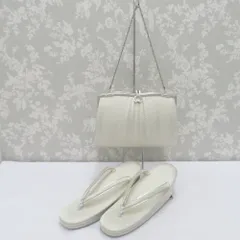草履・バッグセット 草履バッグセット シルバー系 無地調 桐箱入 23.5ｃｍ フォーマル 留袖 訪問着 付下げ 色無地